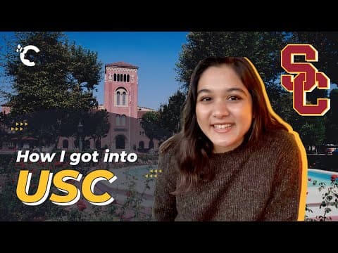 How Anushka Got Into USC with Crimson