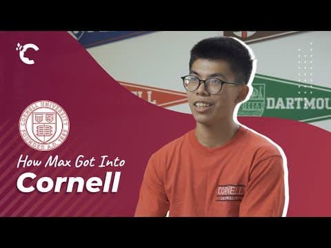 Max 如何获得康奈尔大学的取录