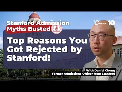 Why Stanford Says NO to 96% of Applicants!
